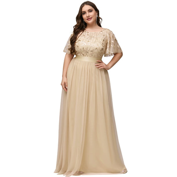 Ever-Pretty US Plus Size Lace Sweetheart Long Evening Dress Bridesmaid Ball Gown 